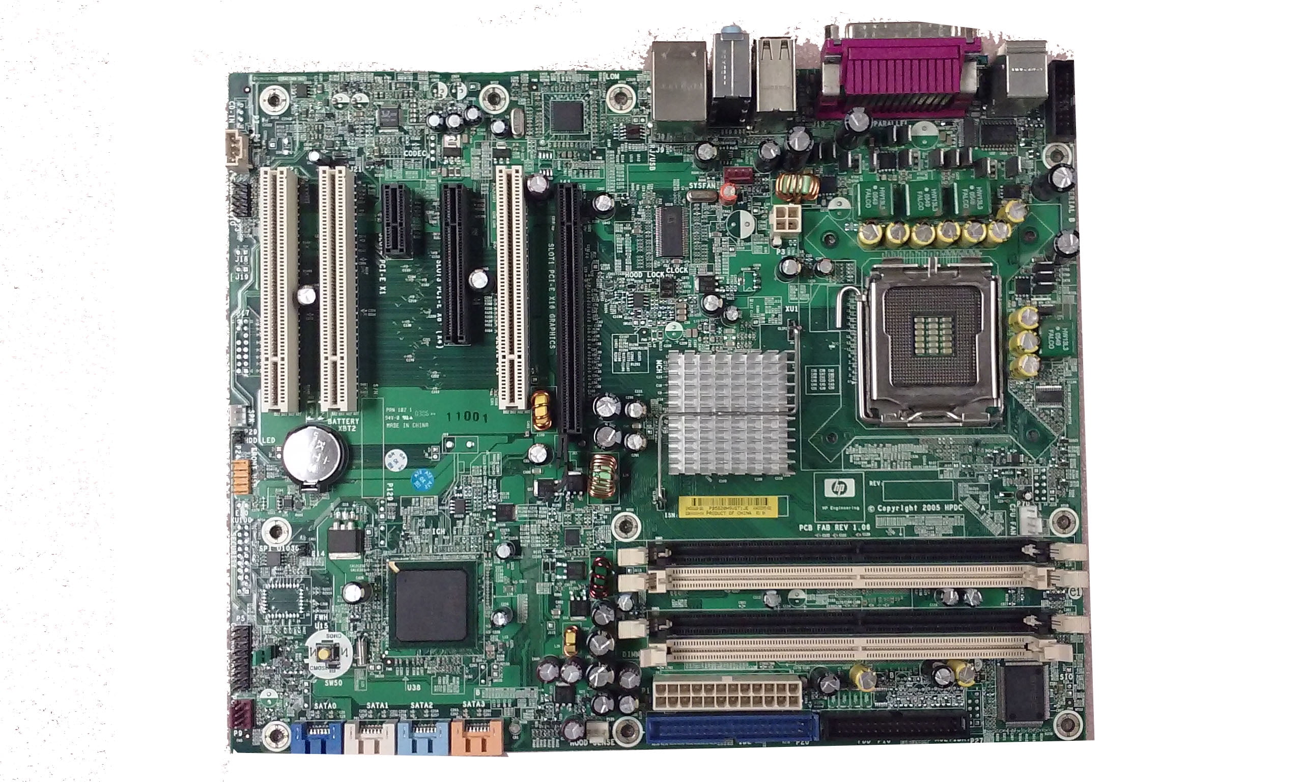 hp xw4300 ethernet controller